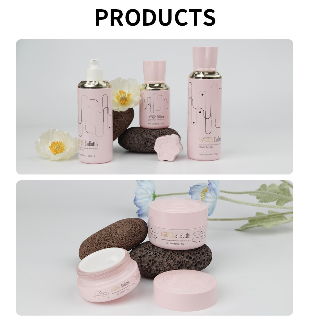 Luxury Cosmetic Packaging Glass Bottle Set 10 Luxury Cosmetic Packaging Glass Bottle Set 10